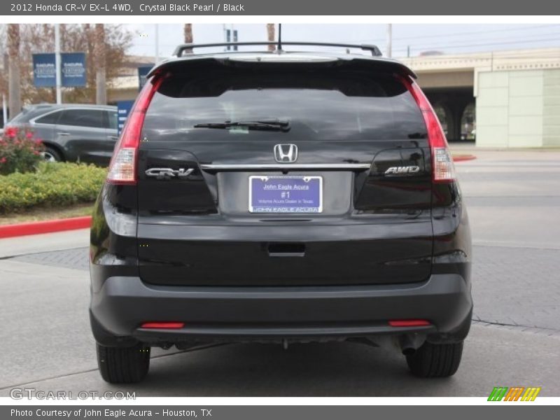 Crystal Black Pearl / Black 2012 Honda CR-V EX-L 4WD