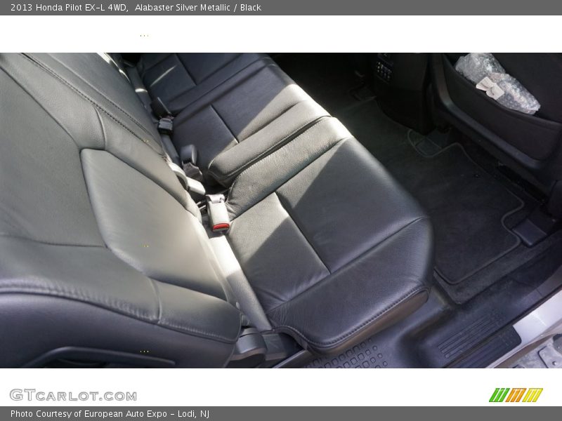 Alabaster Silver Metallic / Black 2013 Honda Pilot EX-L 4WD