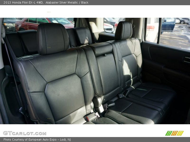 Alabaster Silver Metallic / Black 2013 Honda Pilot EX-L 4WD