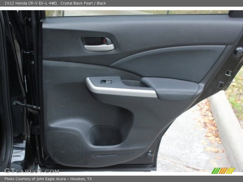 Crystal Black Pearl / Black 2012 Honda CR-V EX-L 4WD