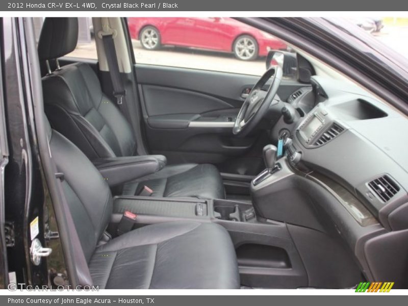 Crystal Black Pearl / Black 2012 Honda CR-V EX-L 4WD