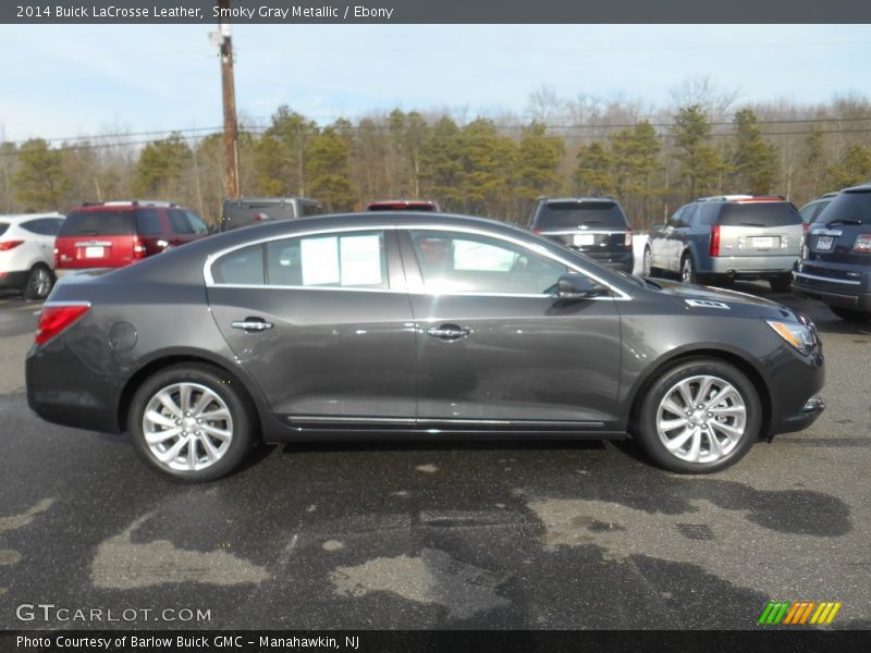 Smoky Gray Metallic / Ebony 2014 Buick LaCrosse Leather