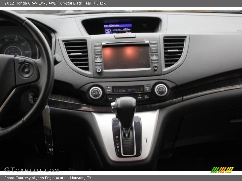 Crystal Black Pearl / Black 2012 Honda CR-V EX-L 4WD