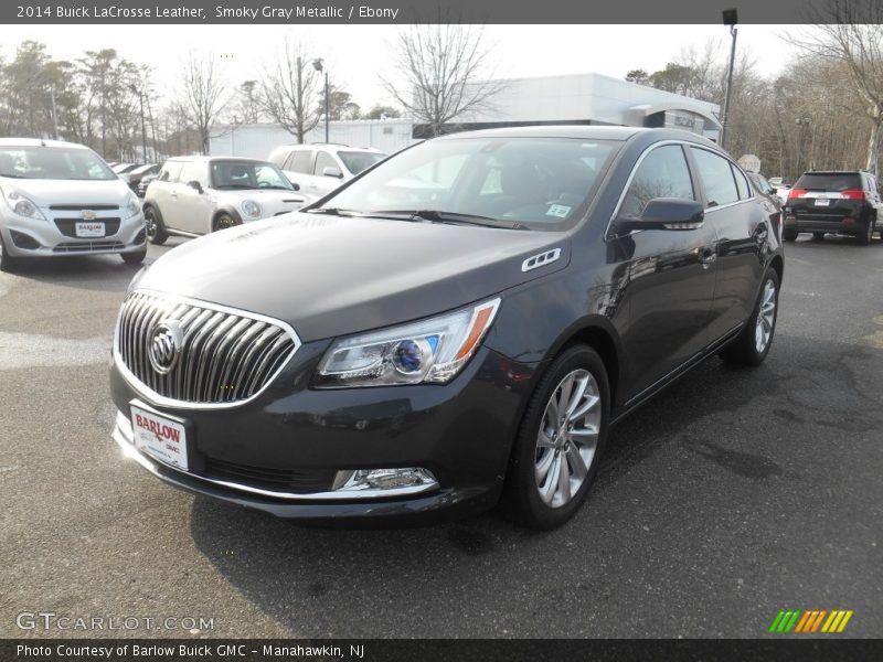Smoky Gray Metallic / Ebony 2014 Buick LaCrosse Leather