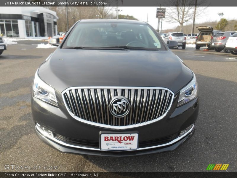 Smoky Gray Metallic / Ebony 2014 Buick LaCrosse Leather