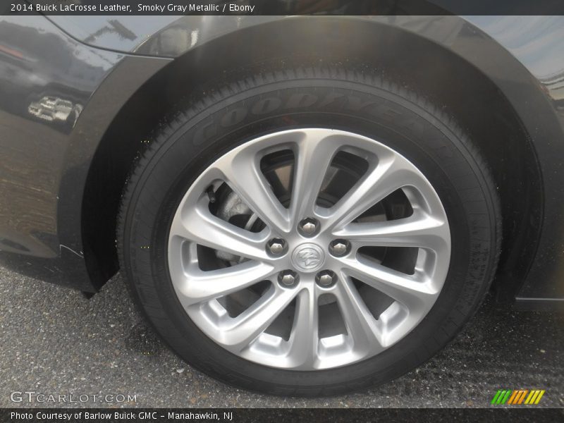 Smoky Gray Metallic / Ebony 2014 Buick LaCrosse Leather