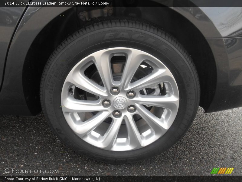 Smoky Gray Metallic / Ebony 2014 Buick LaCrosse Leather