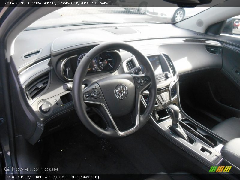 Smoky Gray Metallic / Ebony 2014 Buick LaCrosse Leather