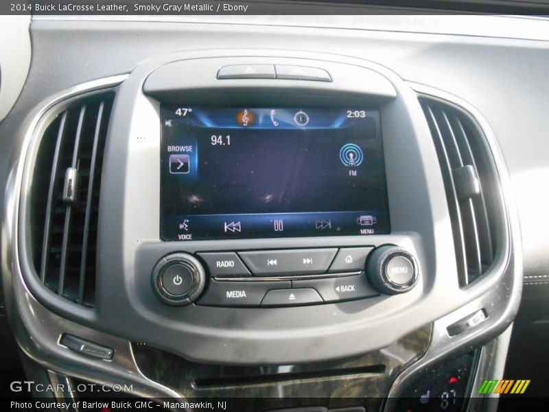 Smoky Gray Metallic / Ebony 2014 Buick LaCrosse Leather