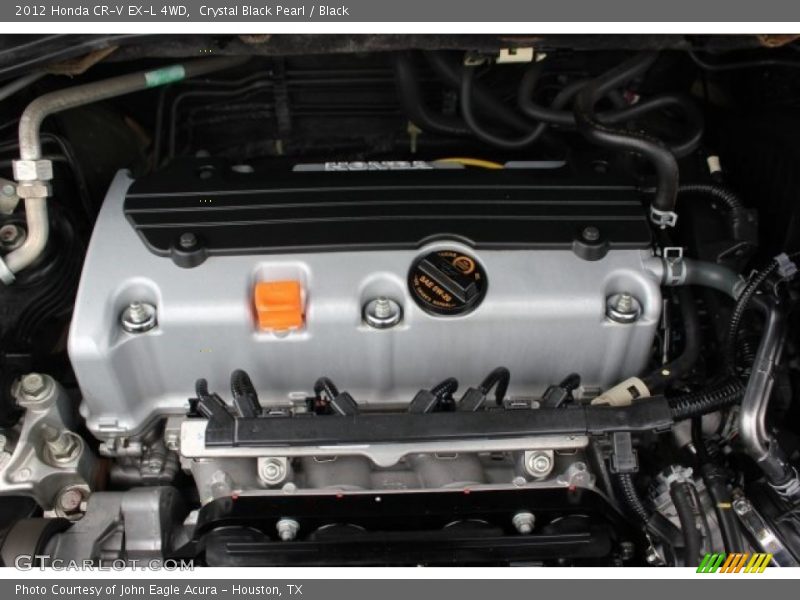 Crystal Black Pearl / Black 2012 Honda CR-V EX-L 4WD