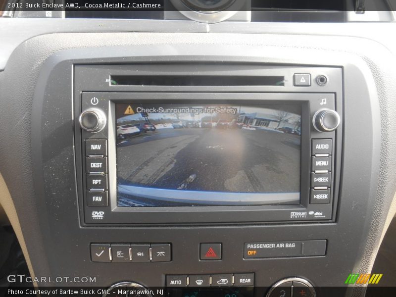 Cocoa Metallic / Cashmere 2012 Buick Enclave AWD