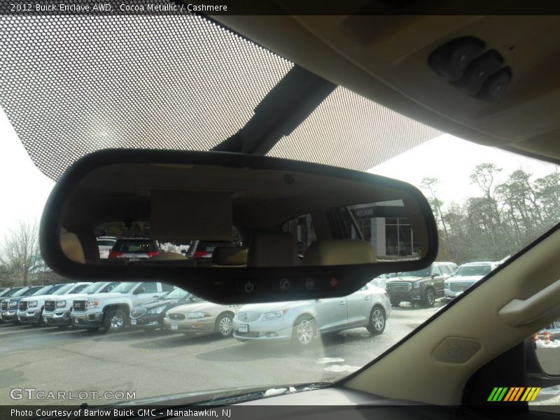 Cocoa Metallic / Cashmere 2012 Buick Enclave AWD