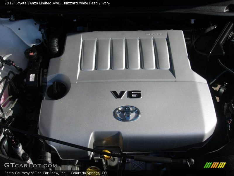 Blizzard White Pearl / Ivory 2012 Toyota Venza Limited AWD