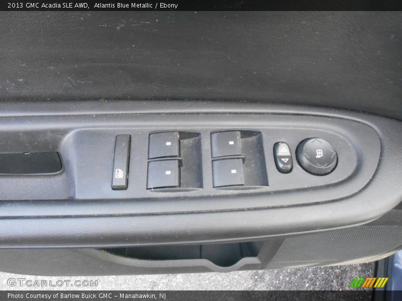 Atlantis Blue Metallic / Ebony 2013 GMC Acadia SLE AWD