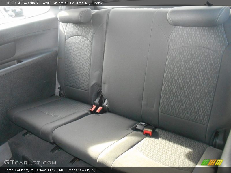 Atlantis Blue Metallic / Ebony 2013 GMC Acadia SLE AWD