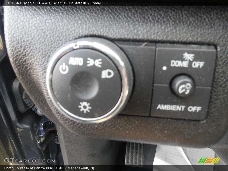 Atlantis Blue Metallic / Ebony 2013 GMC Acadia SLE AWD