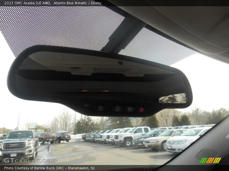 Atlantis Blue Metallic / Ebony 2013 GMC Acadia SLE AWD