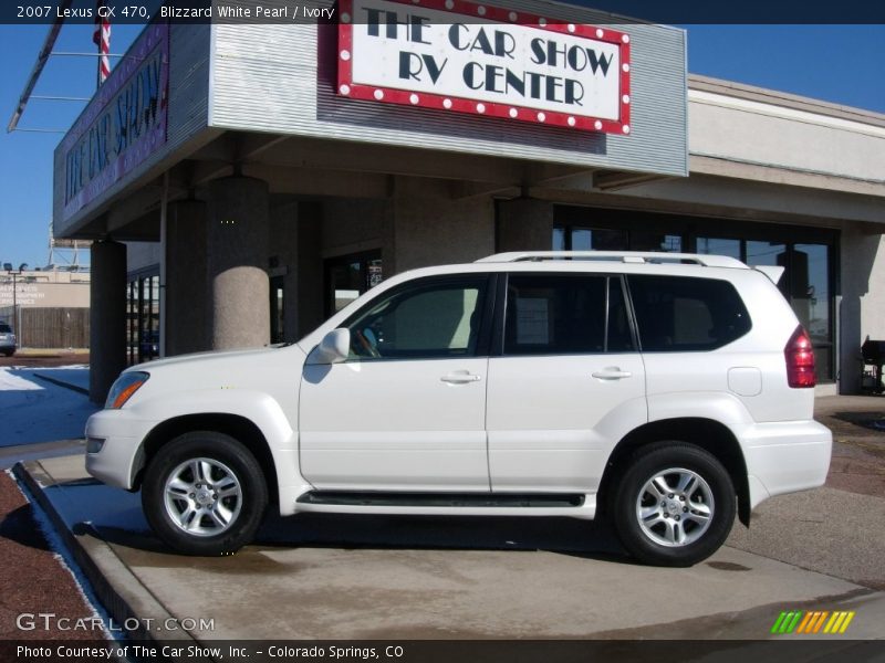 Blizzard White Pearl / Ivory 2007 Lexus GX 470