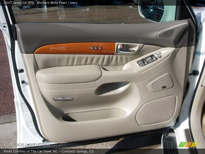 Blizzard White Pearl / Ivory 2007 Lexus GX 470