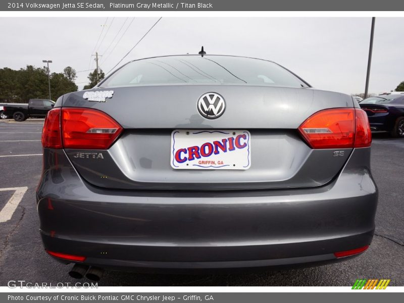 Platinum Gray Metallic / Titan Black 2014 Volkswagen Jetta SE Sedan