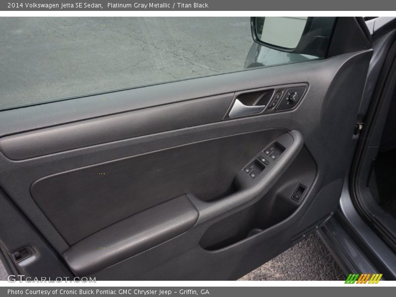 Platinum Gray Metallic / Titan Black 2014 Volkswagen Jetta SE Sedan