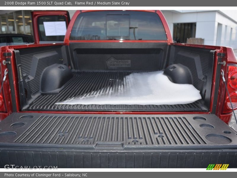 Flame Red / Medium Slate Gray 2008 Dodge Ram 1500 SLT Quad Cab