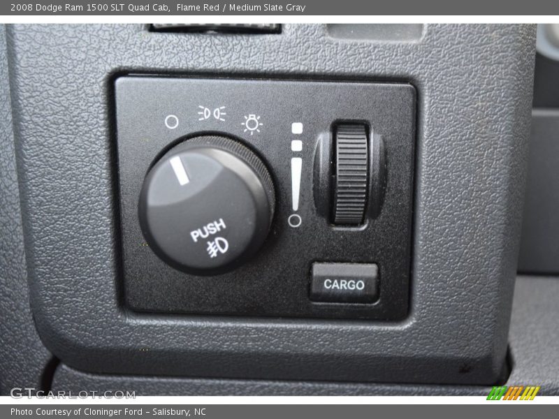 Flame Red / Medium Slate Gray 2008 Dodge Ram 1500 SLT Quad Cab