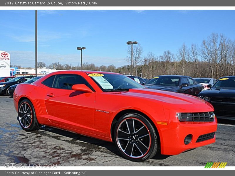 Front 3/4 View of 2012 Camaro LS Coupe