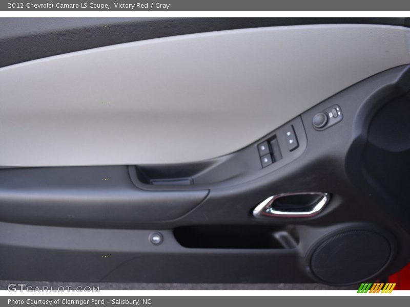 Victory Red / Gray 2012 Chevrolet Camaro LS Coupe