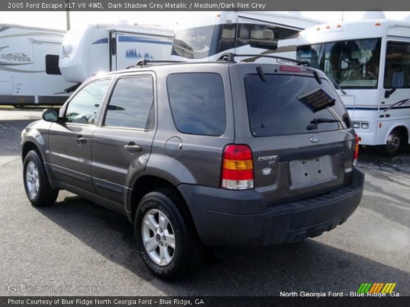 Dark Shadow Grey Metallic / Medium/Dark Flint Grey 2005 Ford Escape XLT V6 4WD