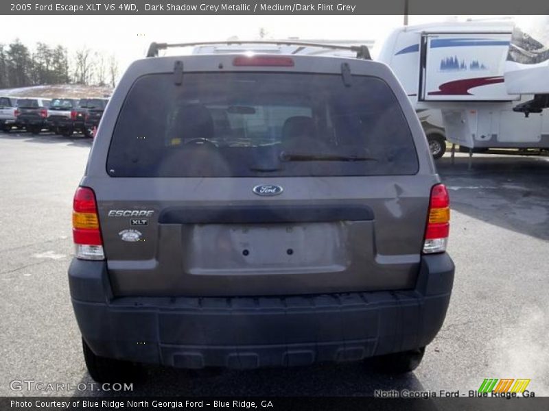 Dark Shadow Grey Metallic / Medium/Dark Flint Grey 2005 Ford Escape XLT V6 4WD