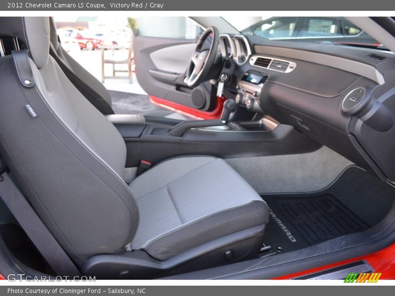 Victory Red / Gray 2012 Chevrolet Camaro LS Coupe