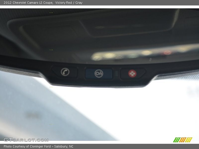 Victory Red / Gray 2012 Chevrolet Camaro LS Coupe