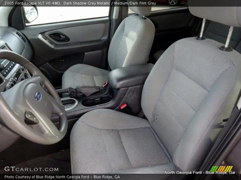 Dark Shadow Grey Metallic / Medium/Dark Flint Grey 2005 Ford Escape XLT V6 4WD
