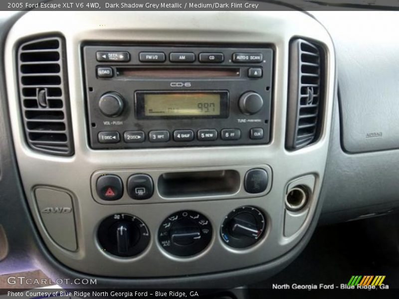 Dark Shadow Grey Metallic / Medium/Dark Flint Grey 2005 Ford Escape XLT V6 4WD