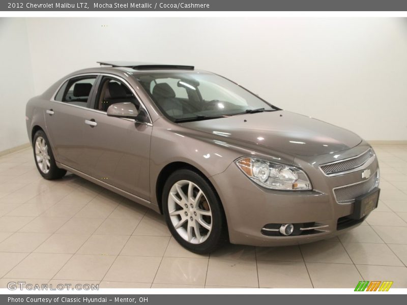 Mocha Steel Metallic / Cocoa/Cashmere 2012 Chevrolet Malibu LTZ