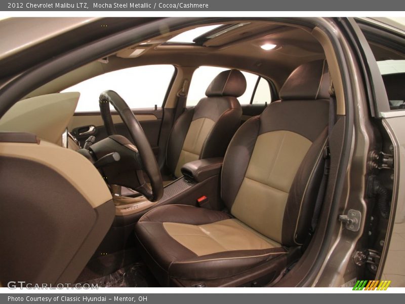 Mocha Steel Metallic / Cocoa/Cashmere 2012 Chevrolet Malibu LTZ