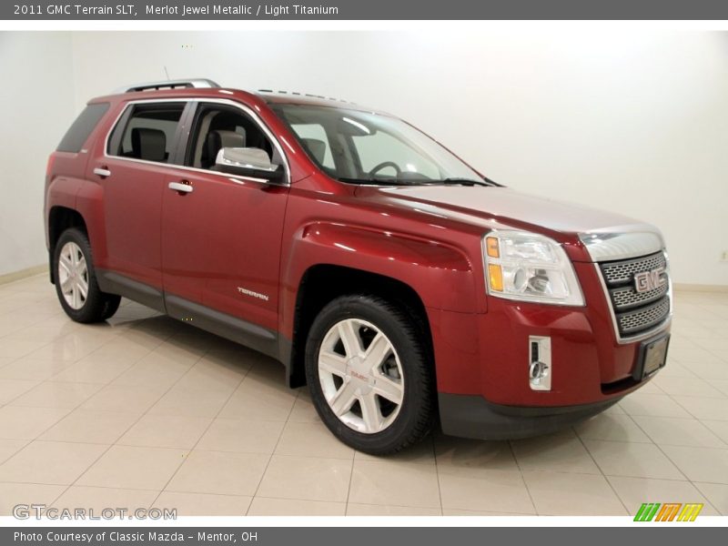 Merlot Jewel Metallic / Light Titanium 2011 GMC Terrain SLT
