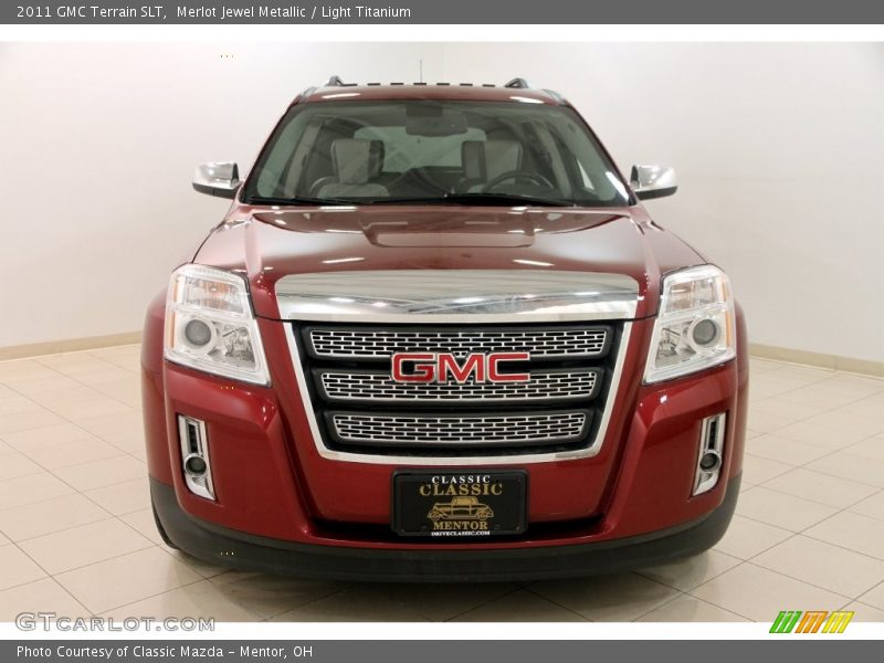 Merlot Jewel Metallic / Light Titanium 2011 GMC Terrain SLT