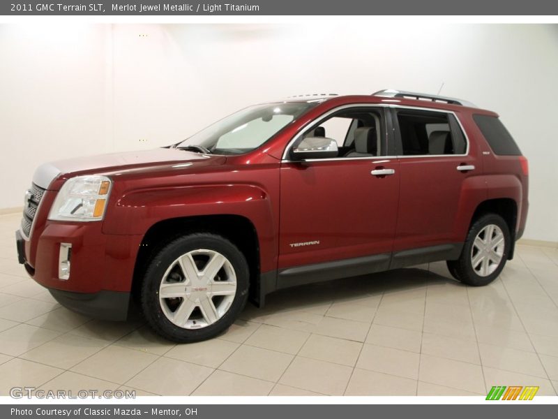 Merlot Jewel Metallic / Light Titanium 2011 GMC Terrain SLT