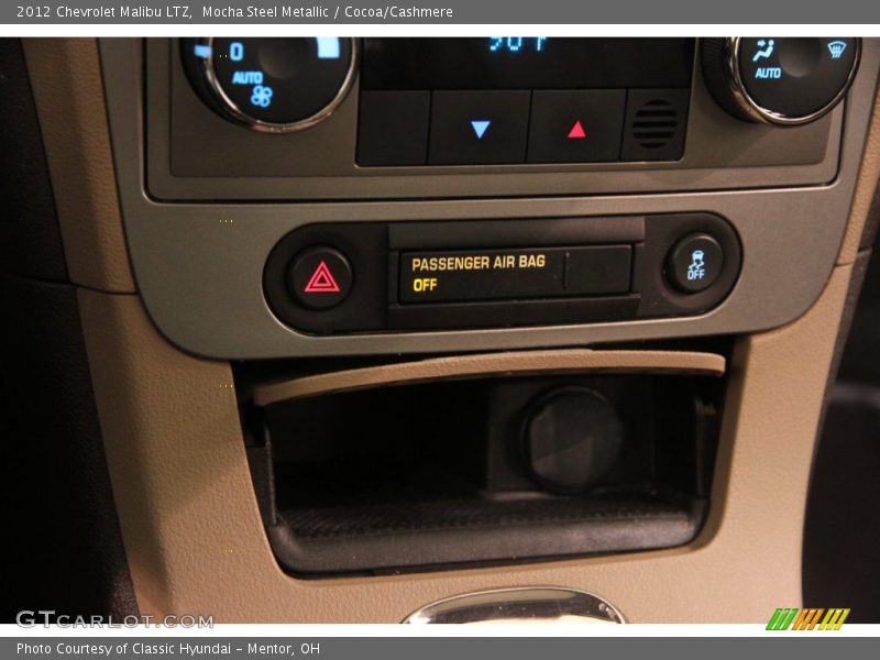 Mocha Steel Metallic / Cocoa/Cashmere 2012 Chevrolet Malibu LTZ