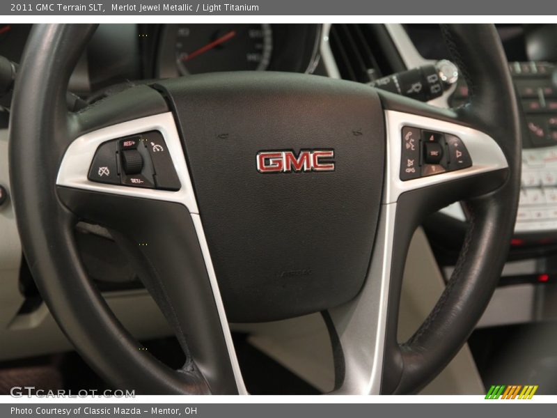 Merlot Jewel Metallic / Light Titanium 2011 GMC Terrain SLT
