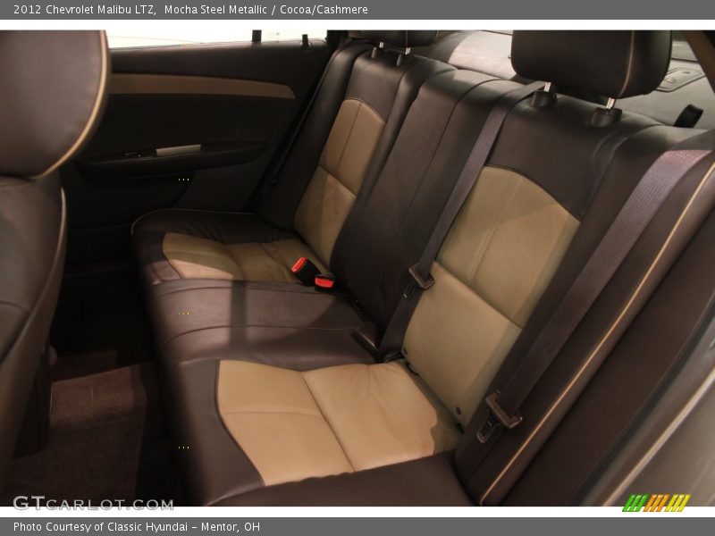 Mocha Steel Metallic / Cocoa/Cashmere 2012 Chevrolet Malibu LTZ