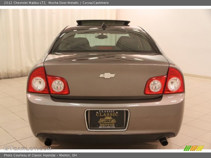 Mocha Steel Metallic / Cocoa/Cashmere 2012 Chevrolet Malibu LTZ