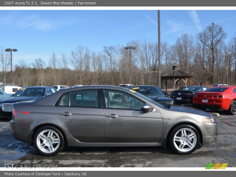 Desert Mist Metallic / Parchment 2007 Acura TL 3.2