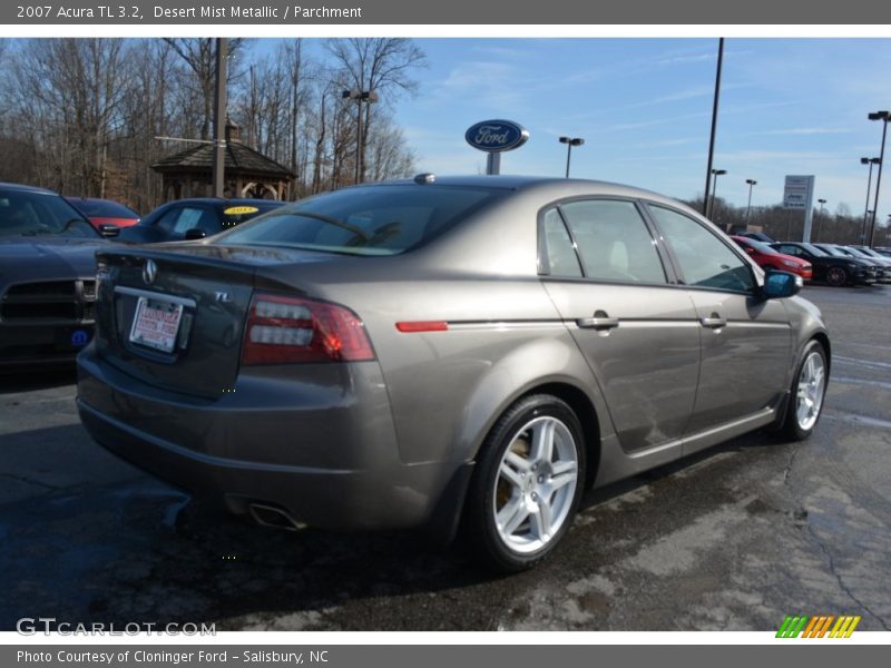 Desert Mist Metallic / Parchment 2007 Acura TL 3.2