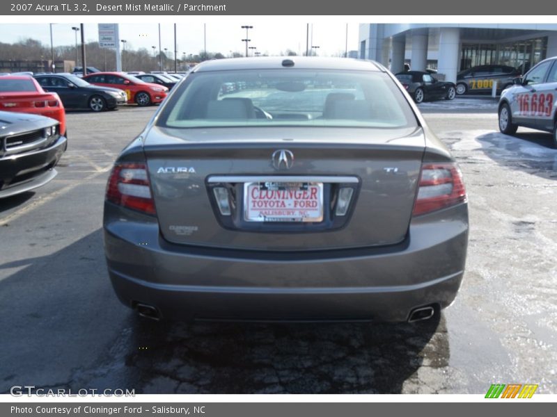 Desert Mist Metallic / Parchment 2007 Acura TL 3.2