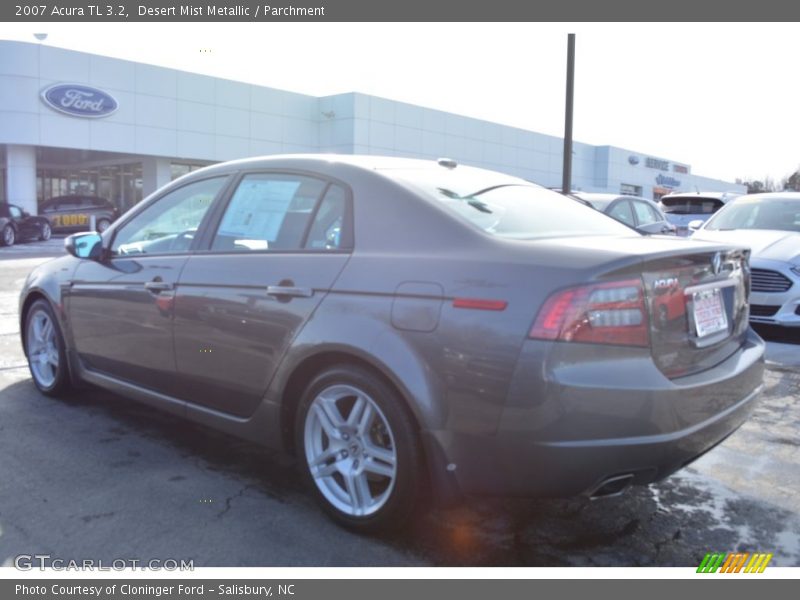 Desert Mist Metallic / Parchment 2007 Acura TL 3.2