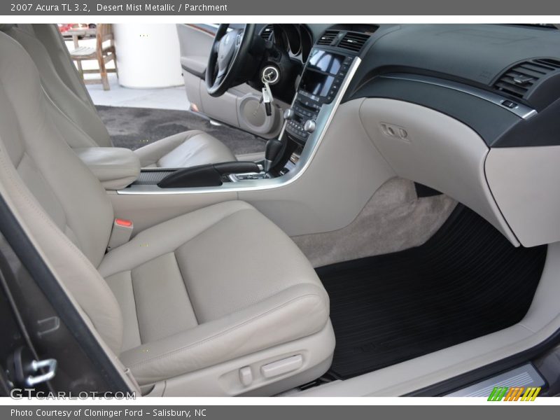Desert Mist Metallic / Parchment 2007 Acura TL 3.2