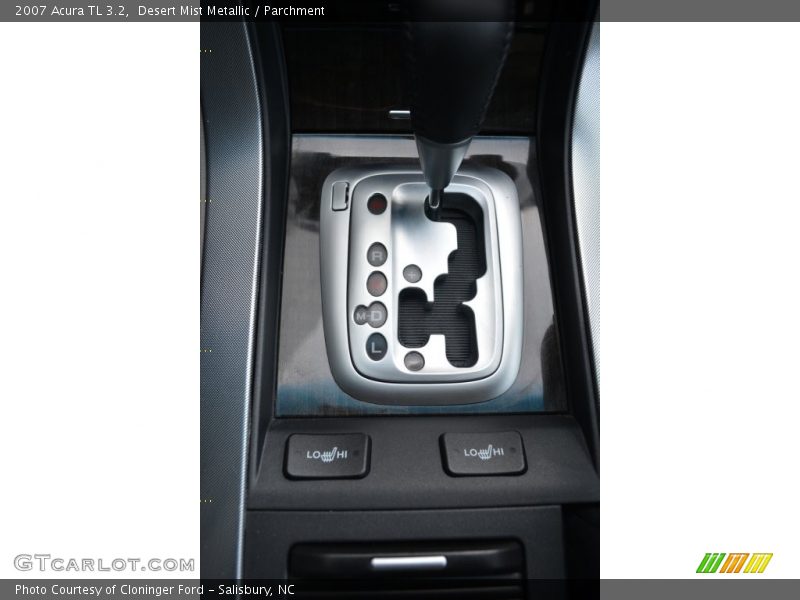 Desert Mist Metallic / Parchment 2007 Acura TL 3.2